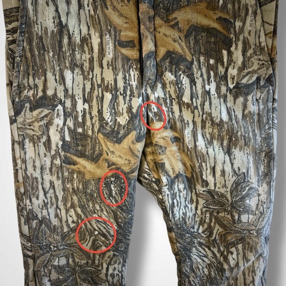 Walls Blizzard Pruf Insulated Coveralls Mens Medium Realtree Hunting Made USA - Picture 10 of 13